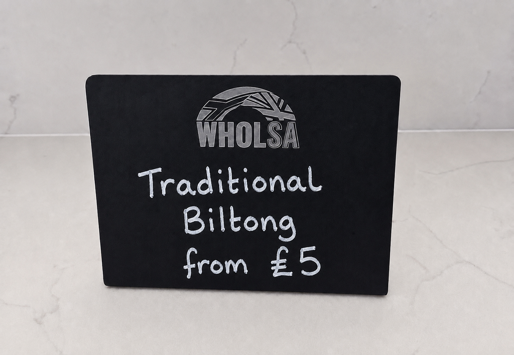 Custom Engraved L-Shaped Mini Display Signs/Food Labels
