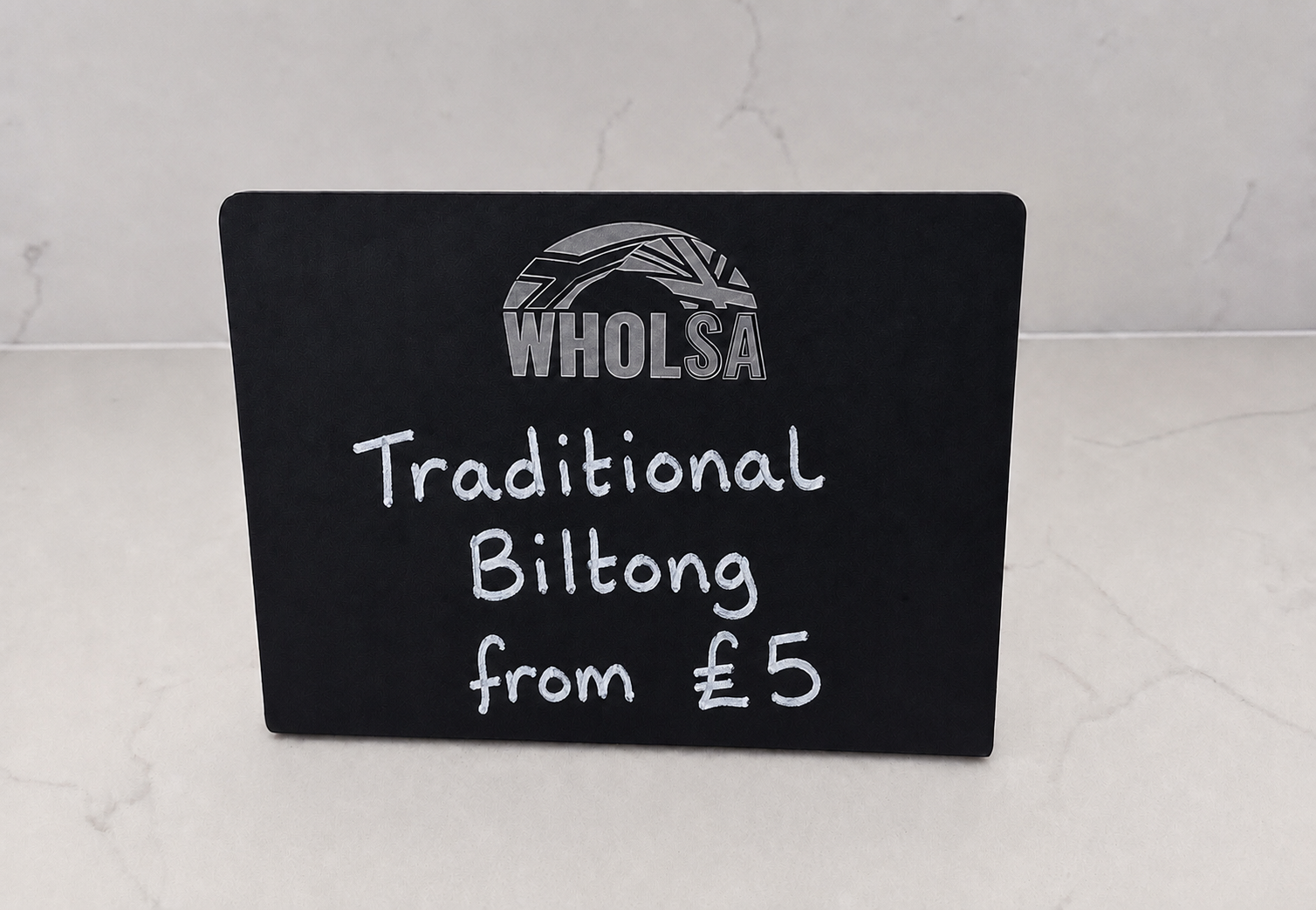 Custom Engraved L-Shaped Mini Display Signs/Food Labels
