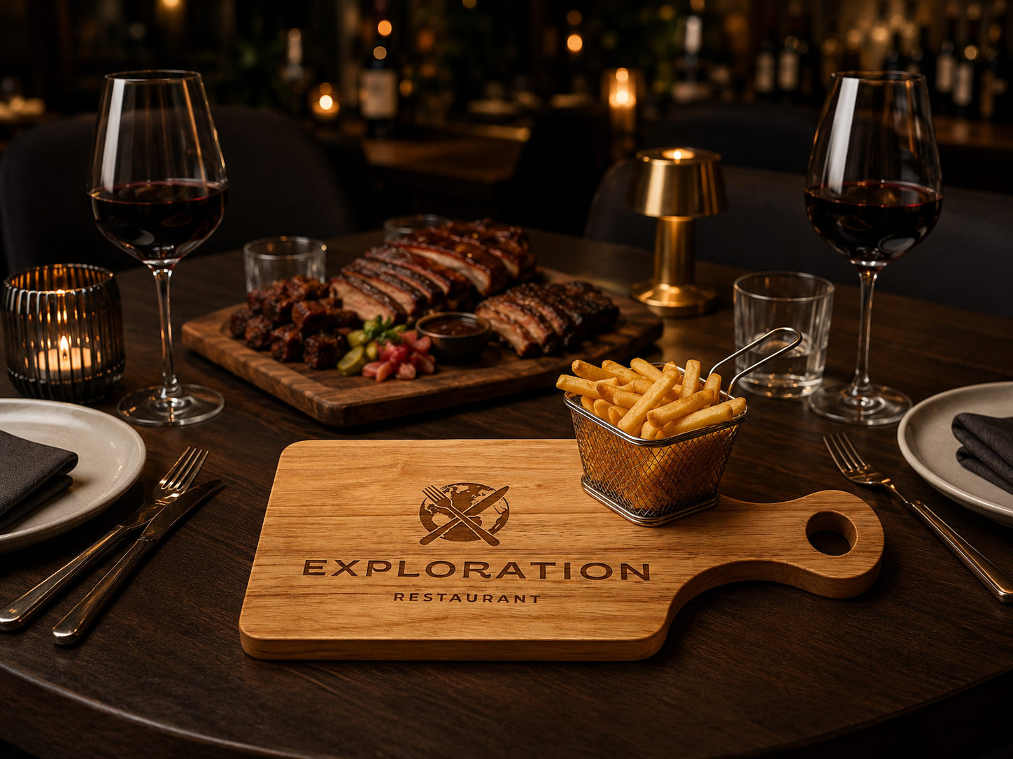 Hevea Wood Cutting/Charcuterie/Chopping Board - Business/Corporate/Logo/Branding - Custom Engraving