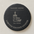 Personalised Father's Day/Birthday/Gifts for Him - Engraved Slate Coasters