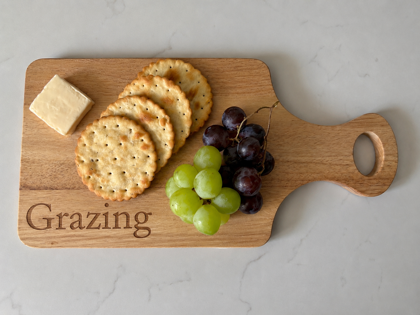 Hevea Wood Cutting/Charcuterie/Chopping Board - Personalised & Custom Engraving
