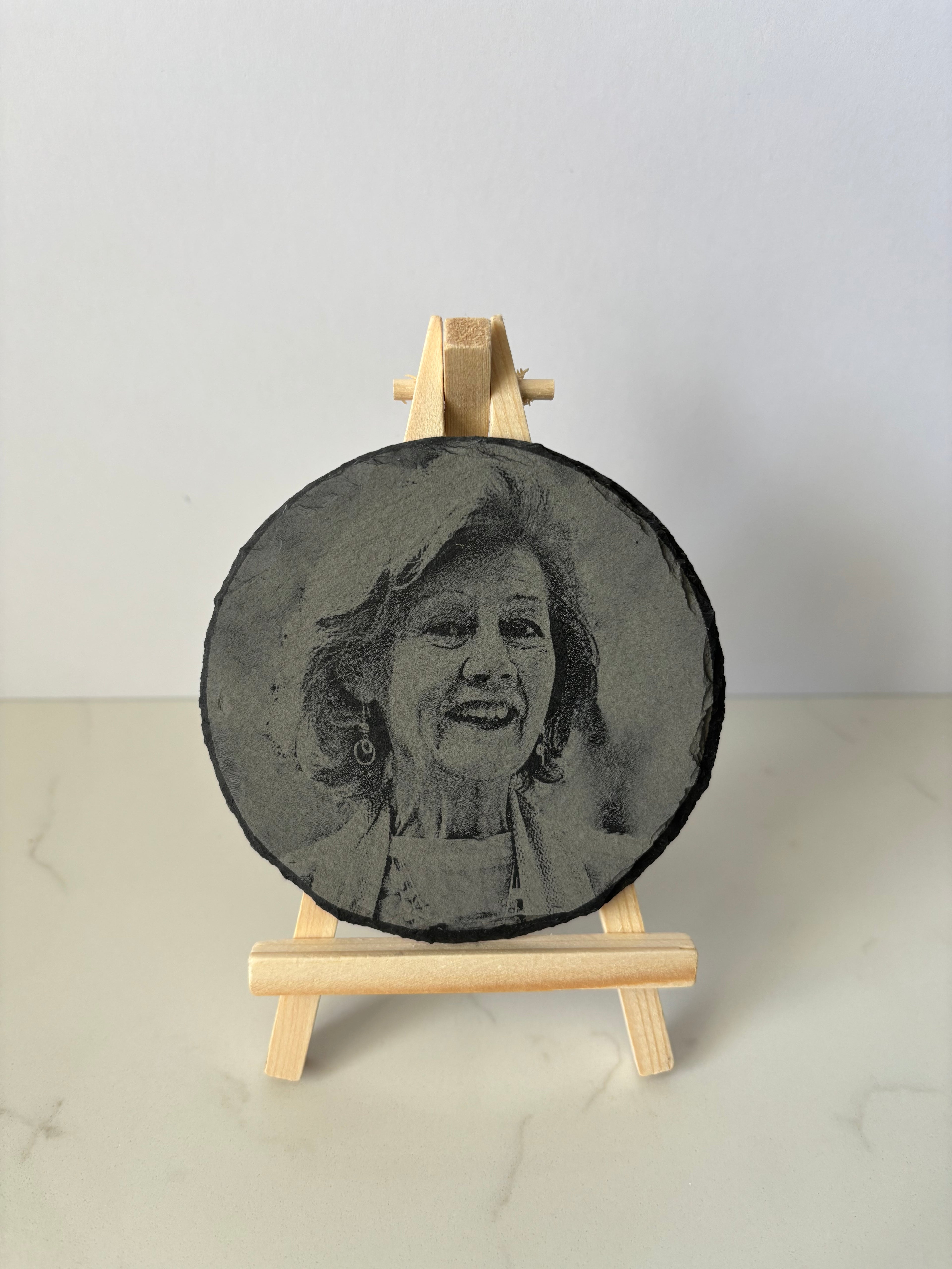 Slate Coasters Custom Engraved - Personalised/Gift/Present/Keepsake