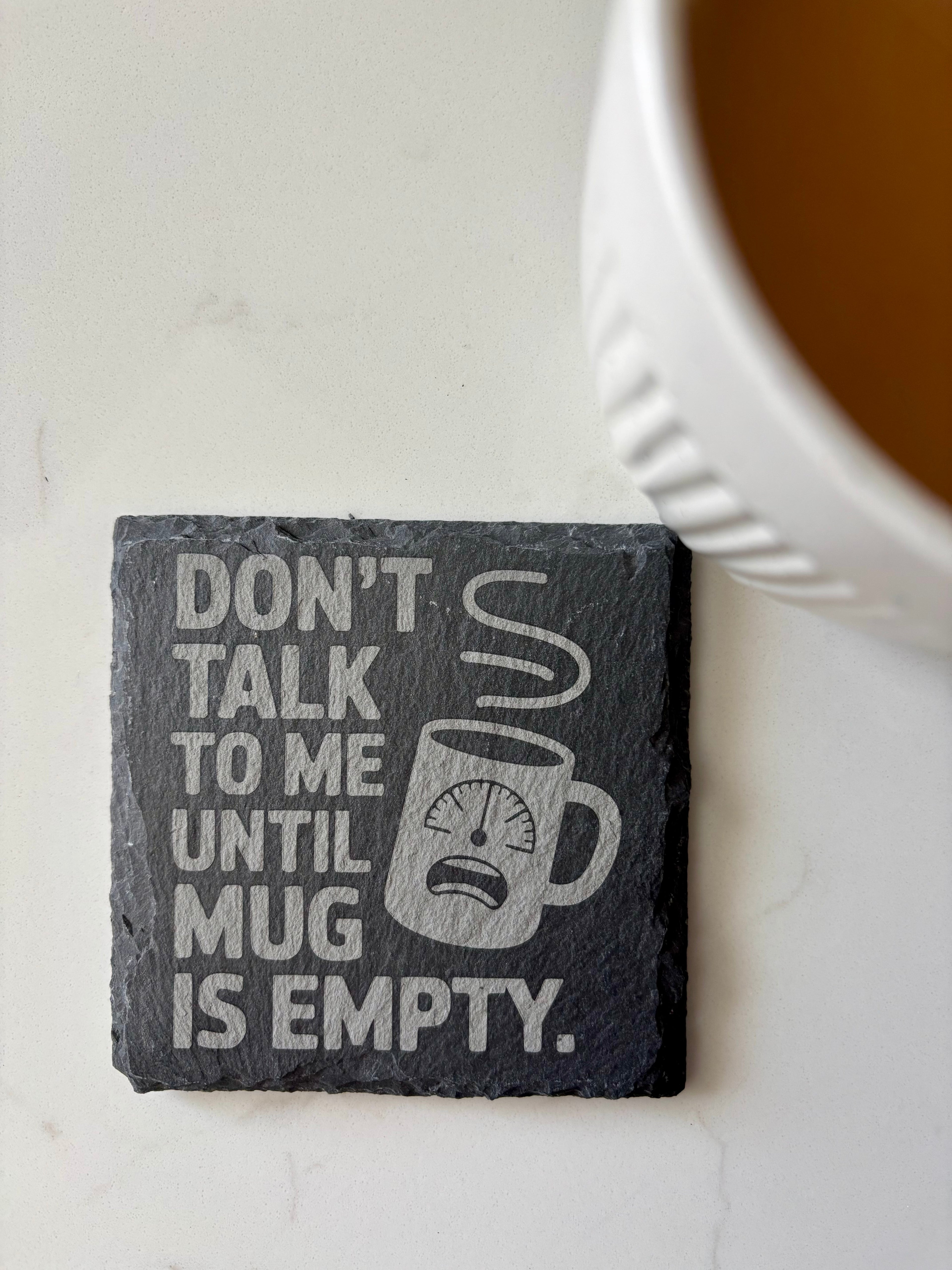 Slate Coasters Custom Engraved - Personalised/Gift/Present/Keepsake