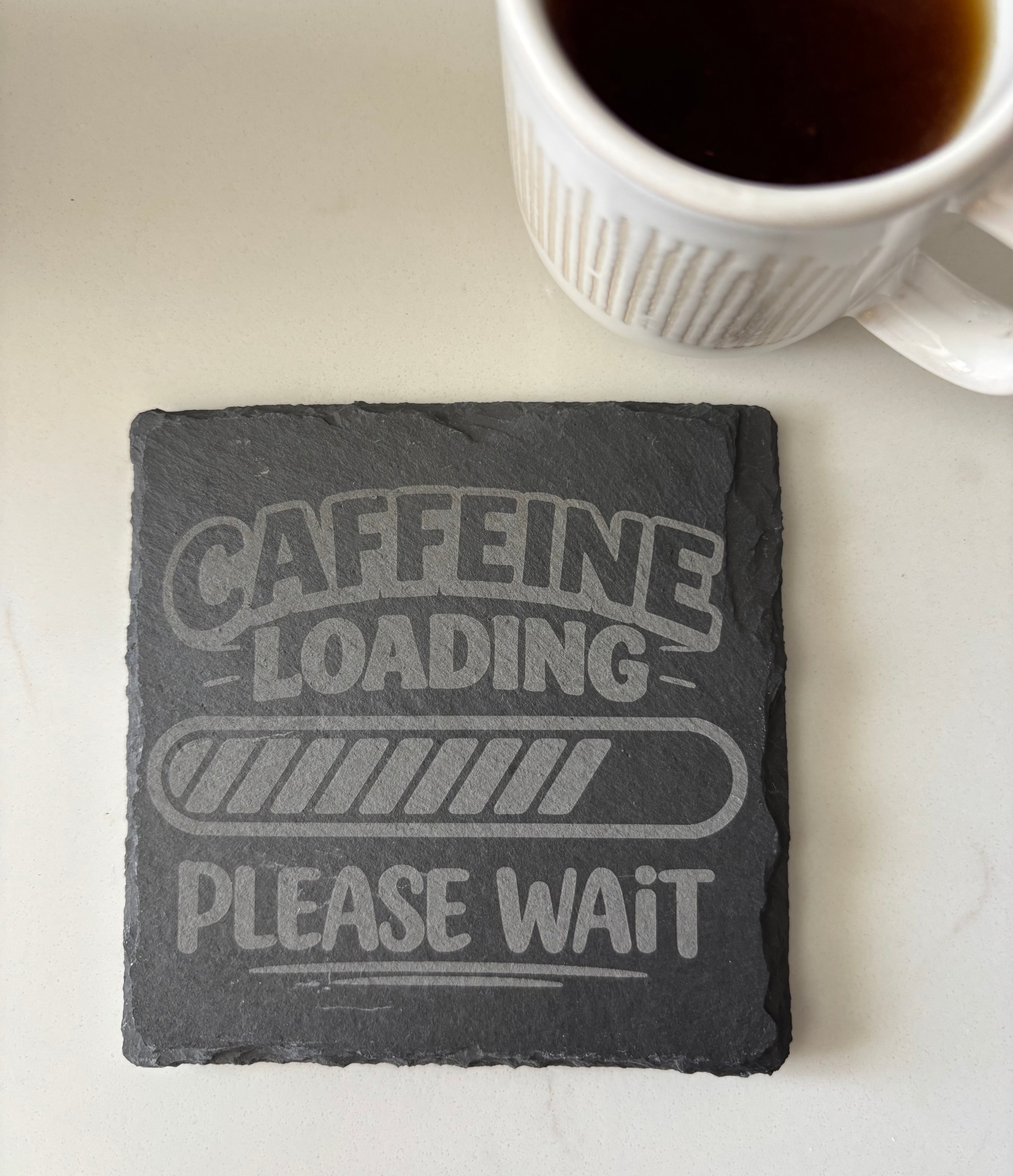 Slate Coasters Custom Engraved - Personalised/Gift/Present/Keepsake