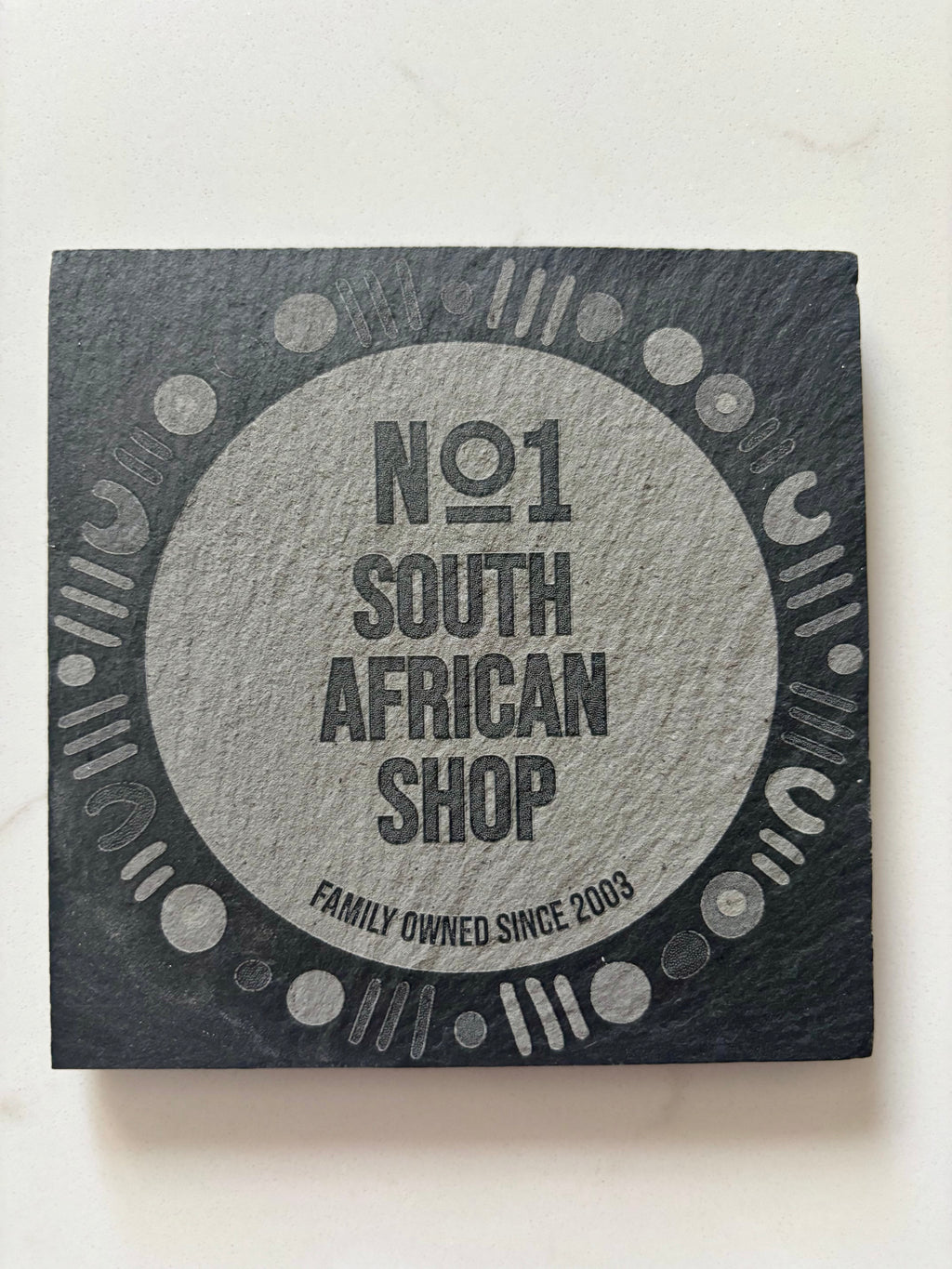 Slate Coasters Custom Engraved - Business/Corporate Logo/Branding