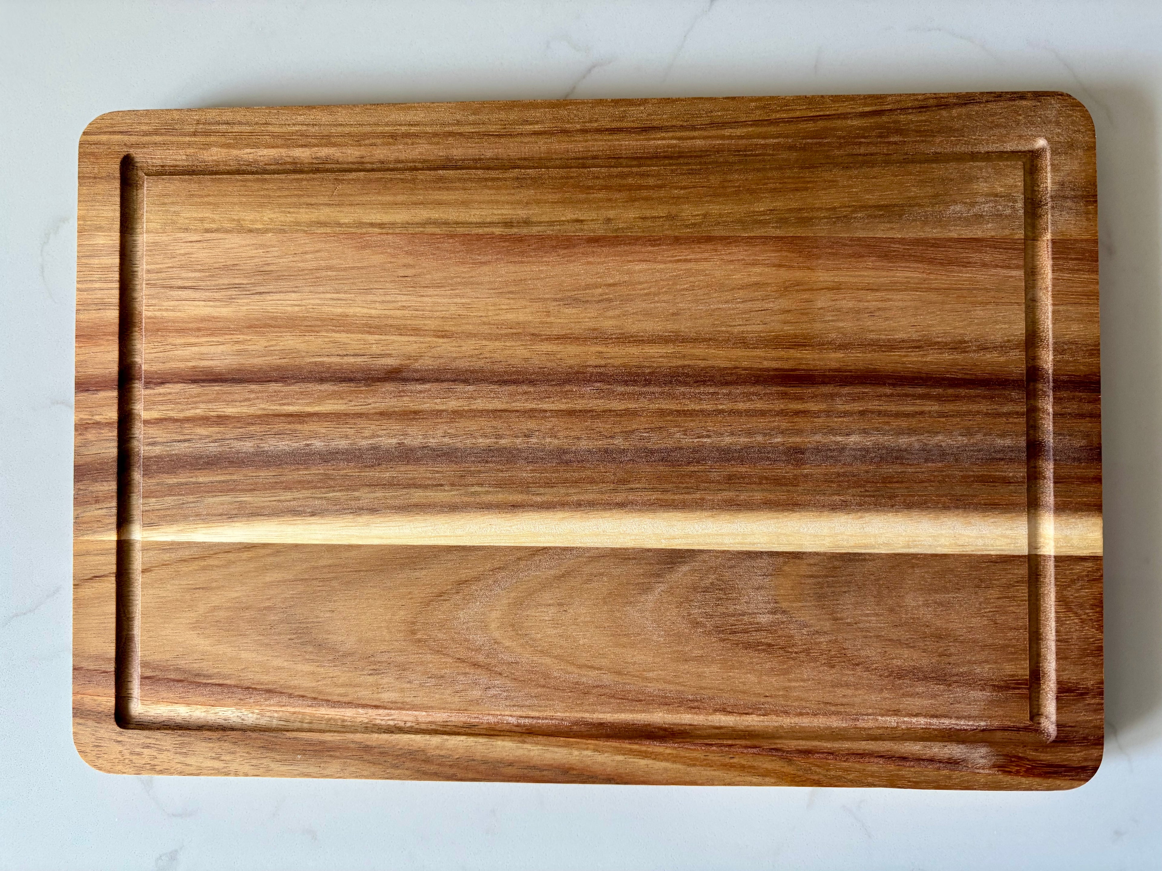 Acacia Wood Large Serving/Cutting/Charcuterie/Chopping Board - Business/Corporate/Logo/Branding - Custom Engraving